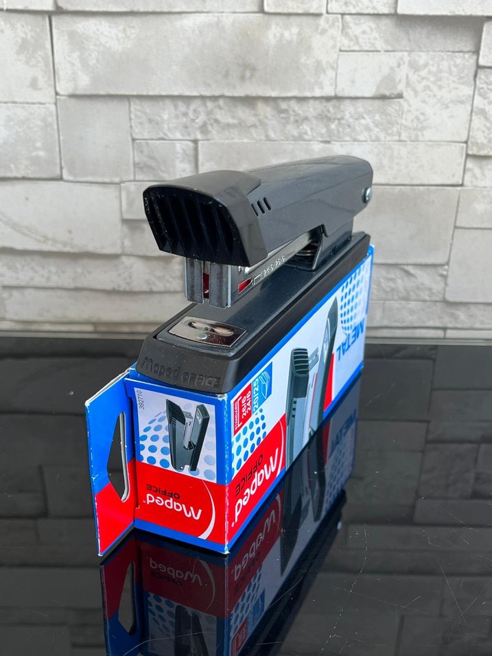 Maped Metal Siyah Zımba - Görsel 3