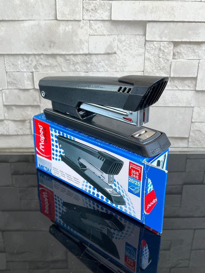 Maped Metal Siyah Zımba - Görsel 4