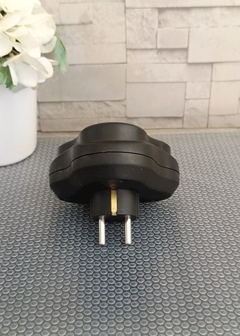 Siyah Üçlü Priz (Kablosuz) - Görsel 4