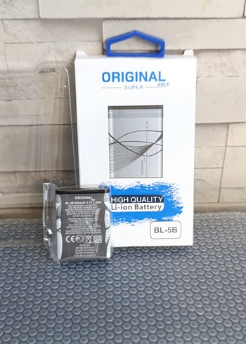 Orijinal BL-5B Mavi Li-ion Batarya - Görsel 6
