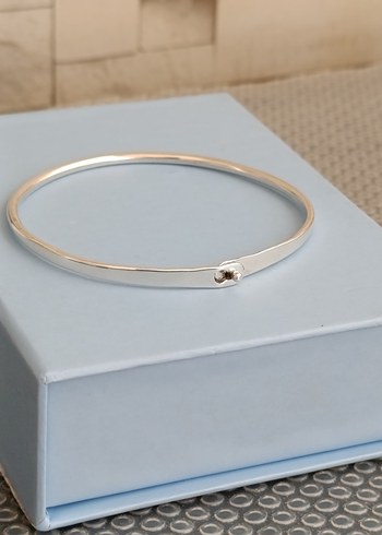 El Yapımı Gümüş Lades Bileklik - Görsel 8