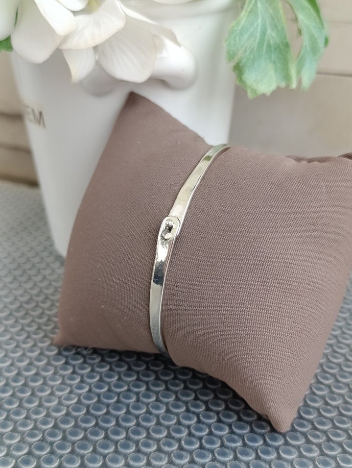 El Yapımı Gümüş Lades Bileklik - Görsel 5