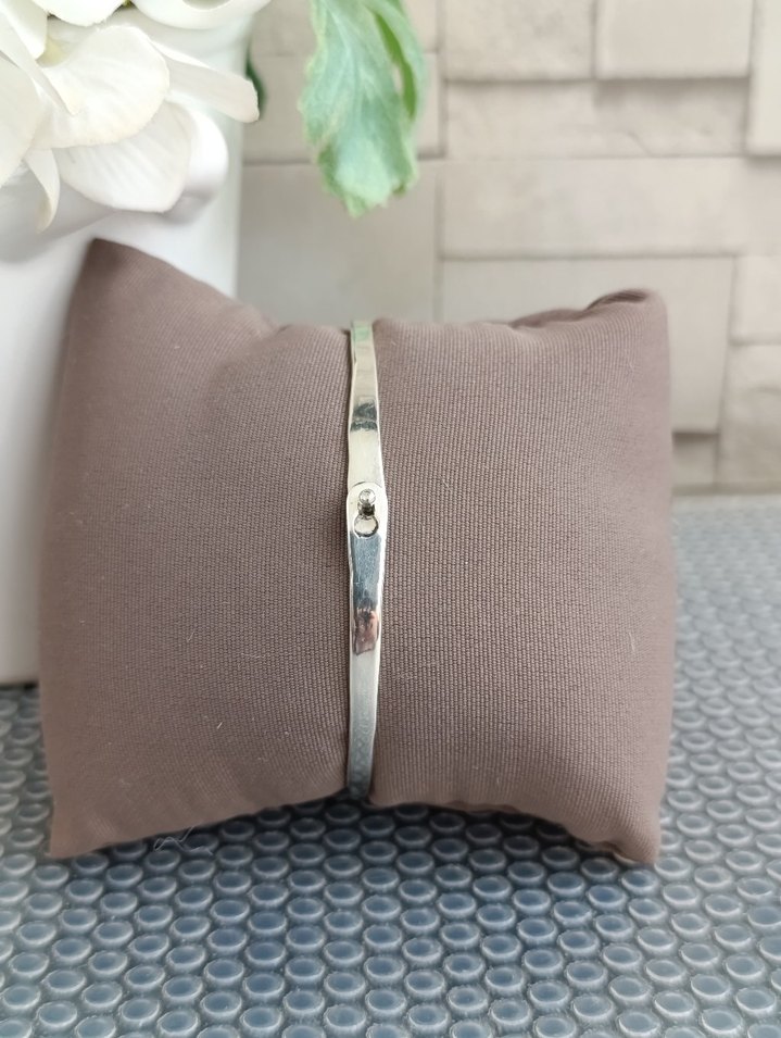 El Yapımı Gümüş Lades Bileklik - Görsel 2