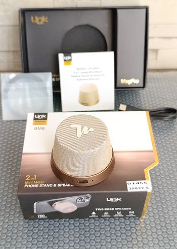 Manyetik Bluetooth Hoparlör ve Telefon Standı - Görsel 9