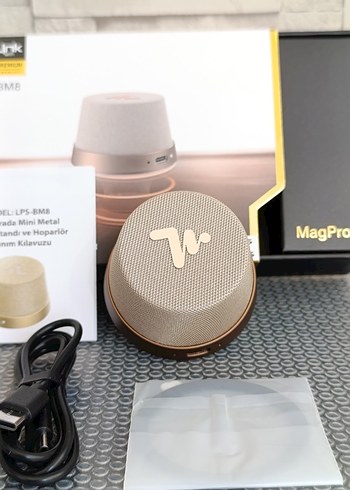 Manyetik Bluetooth Hoparlör ve Telefon Standı - Görsel 5