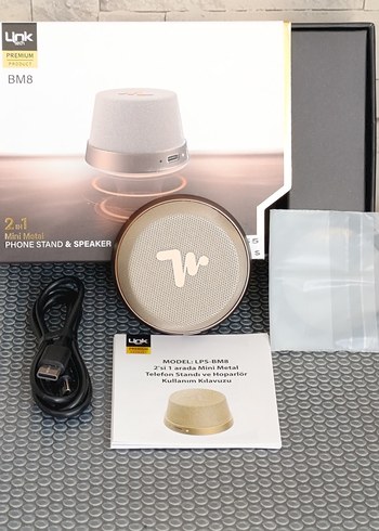 Manyetik Bluetooth Hoparlör ve Telefon Standı - Görsel 3