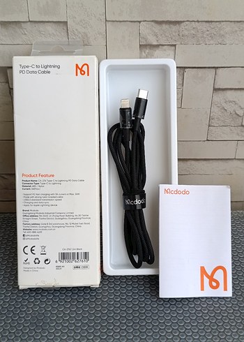 Mcdodo Type-C to Lightning Hızlı Veri Kablosu - Görsel 3