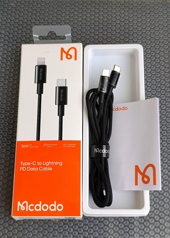 Mcdodo Type-C to Lightning Hızlı Veri Kablosu - Görsel 5