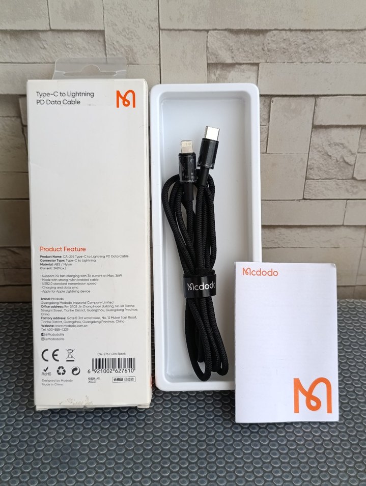 Mcdodo Type-C to Lightning Hızlı Veri Kablosu - Görsel 3