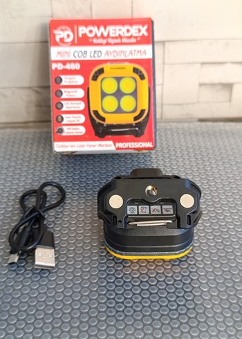 Mıknatıslı Mini Projektör Lamba - Görsel 7