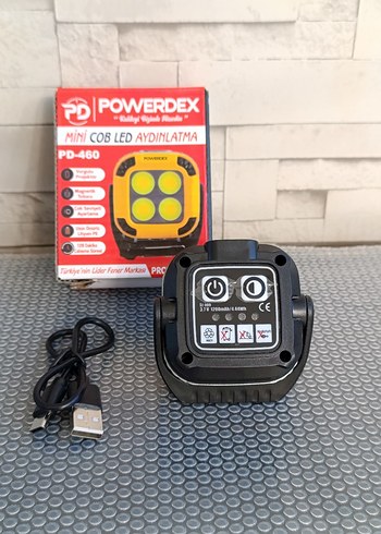 Mıknatıslı Mini Projektör Lamba - Görsel 5