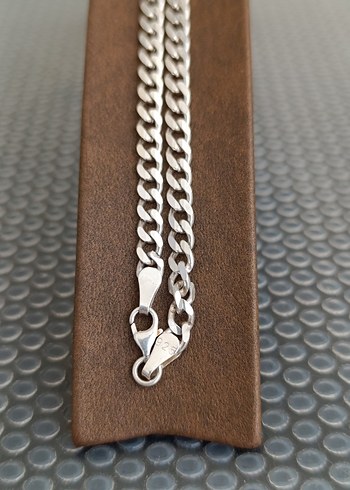 925 Ayar Harika bir Gümüş Kolye - Görsel 10