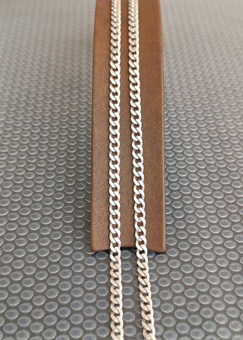 925 Ayar Harika bir Gümüş Kolye - Görsel 3