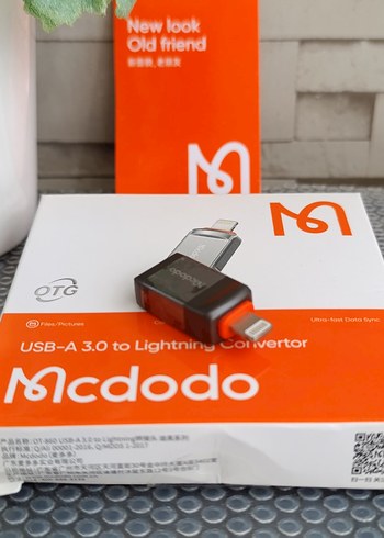 Mcdodo USB-A 3.0to Lightling convertor - Görsel 14