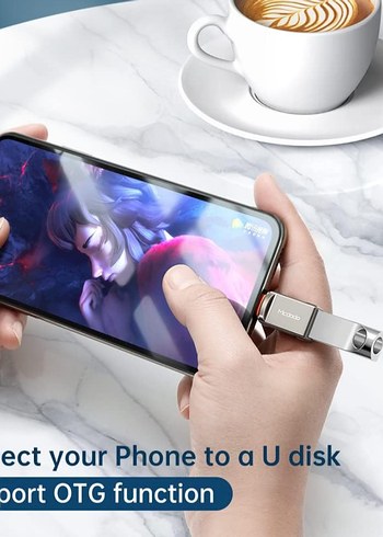 Mcdodo USB-A 3.0to Lightling convertor - Görsel 17