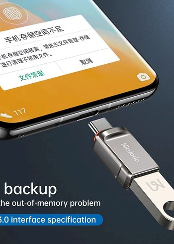 Mcdodo USB-A 3.0 - Type-C Dönüştürücü OTG - Görsel 8