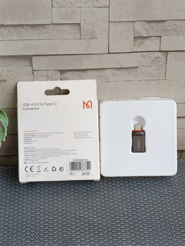 Mcdodo USB-A 3.0 - Type-C Dönüştürücü OTG - Görsel 3