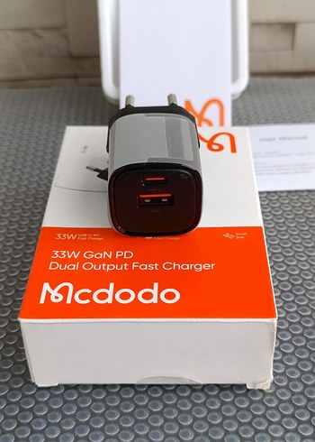 Mcdodo 33W GaN PD Çift Çıkışlı Hızlı Şarj Cihazı - Görsel 5