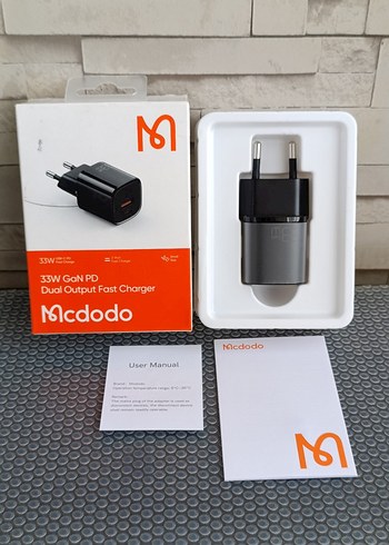 Mcdodo 33W GaN PD Çift Çıkışlı Hızlı Şarj Cihazı - Görsel 16