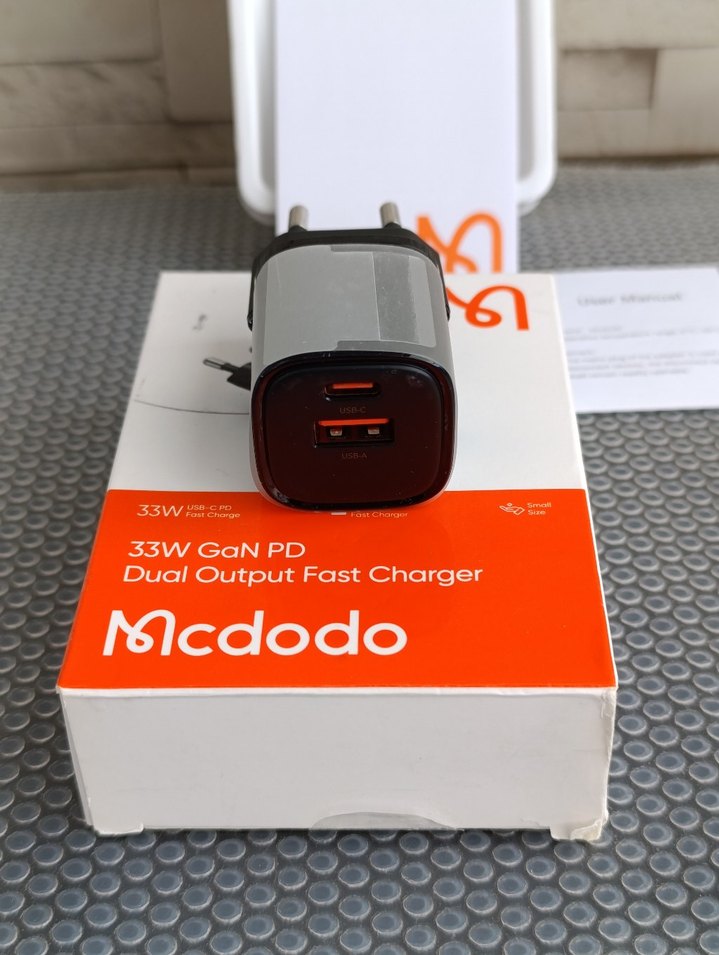 Mcdodo 33W GaN PD Çift Çıkışlı Hızlı Şarj Cihazı - Görsel 5