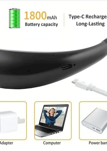 Şarj Edilebilir LED Boyun okuma Lambası - Görsel 16