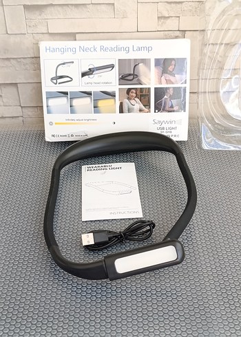 Şarj Edilebilir LED Boyun okuma Lambası - Görsel 18