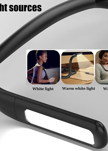 Şarj Edilebilir LED Boyun okuma Lambası - Görsel 2