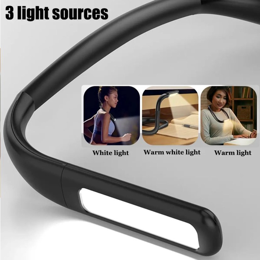 Şarj Edilebilir LED Boyun okuma Lambası - Görsel 2