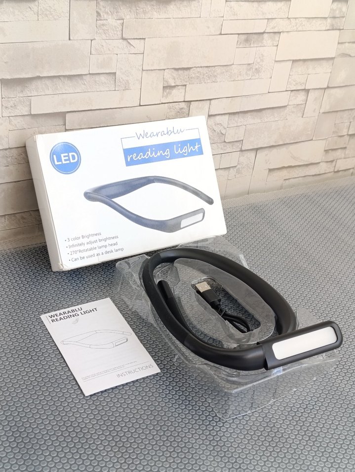 Şarj Edilebilir LED Boyun okuma Lambası - Görsel 4