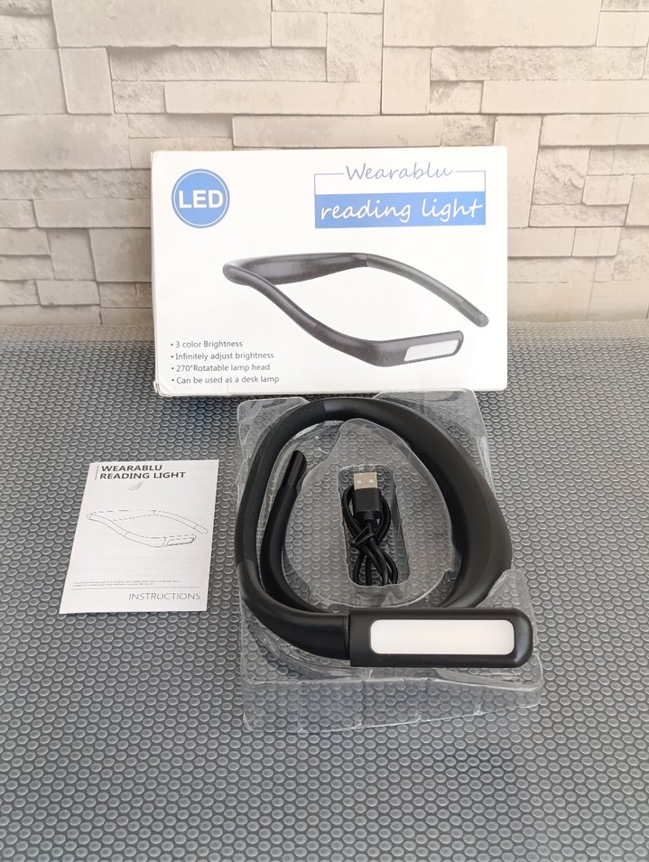 Şarj Edilebilir LED Boyun okuma Lambası - Görsel 5