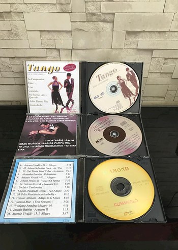 La Cumparsita ve Tangolu Klasik Müzik CD Seti - Görsel 3