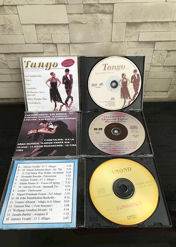 La Cumparsita ve Tangolu Klasik Müzik CD Seti - Görsel 6