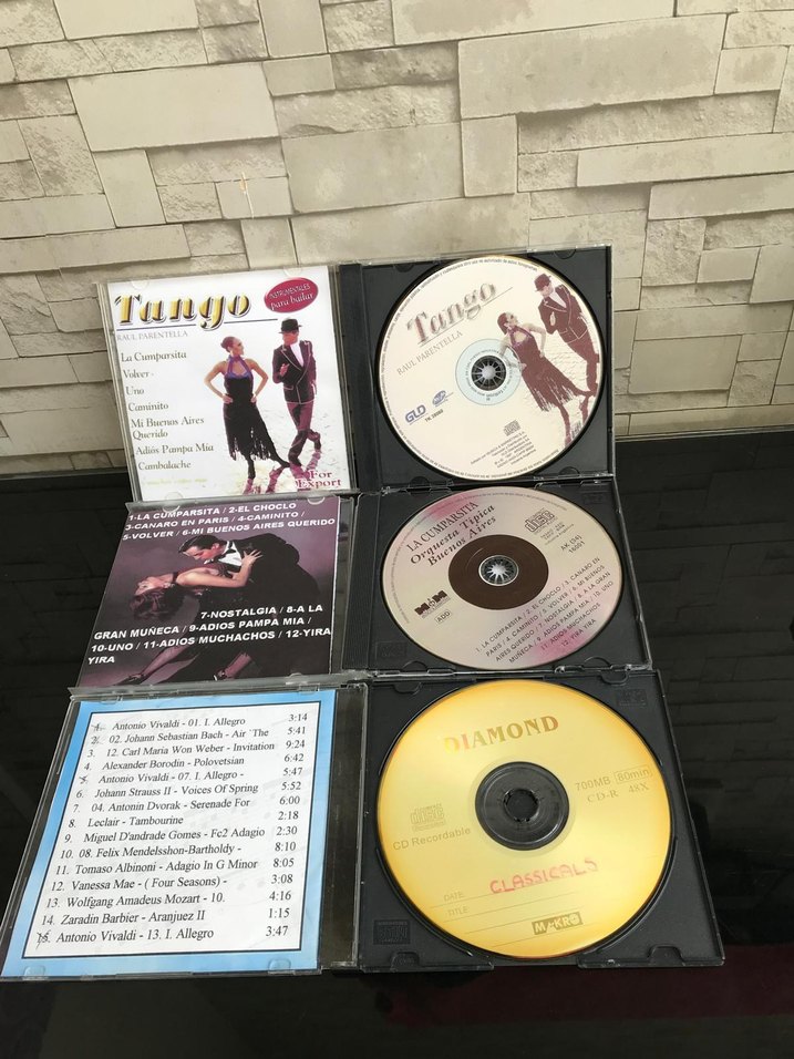 La Cumparsita ve Tangolu Klasik Müzik CD Seti - Görsel 4