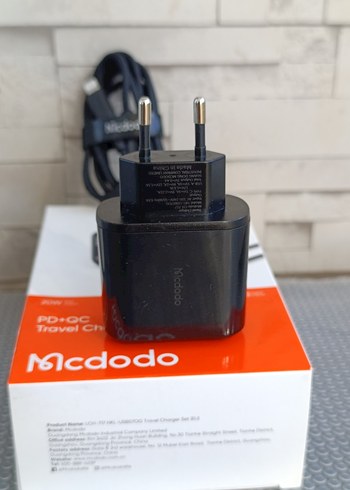 Mcdodo PD+QC Ekranlı Seyahat Şarj Seti - Görsel 14