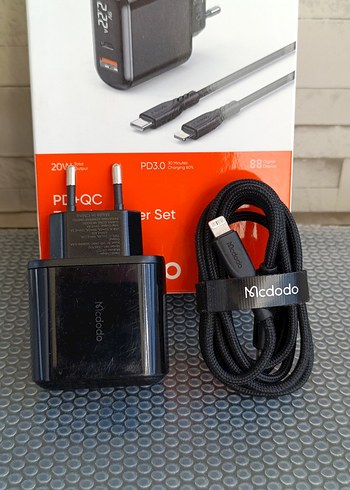 Mcdodo PD+QC Ekranlı Seyahat Şarj Seti - Görsel 6