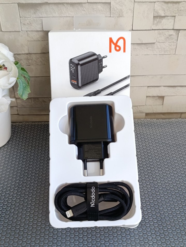 Mcdodo  PD+QC Ekranlı Seyahat Şarj Seti - Görsel 5