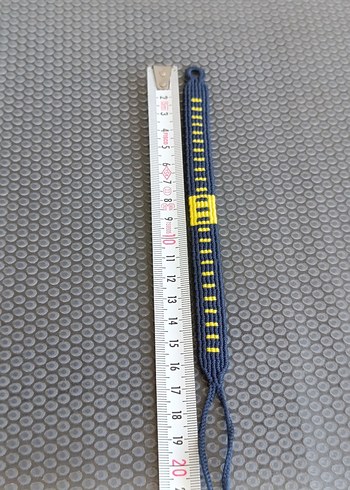 Özel Yapım FENERBAHÇE örme Bileklik - Görsel 4