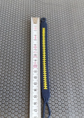 Özel Yapım FENERBAHÇE örme Bileklik - Görsel 4