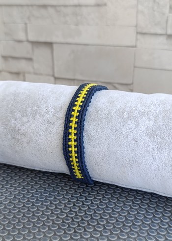 Özel Yapım FENERBAHÇE örme Bileklik