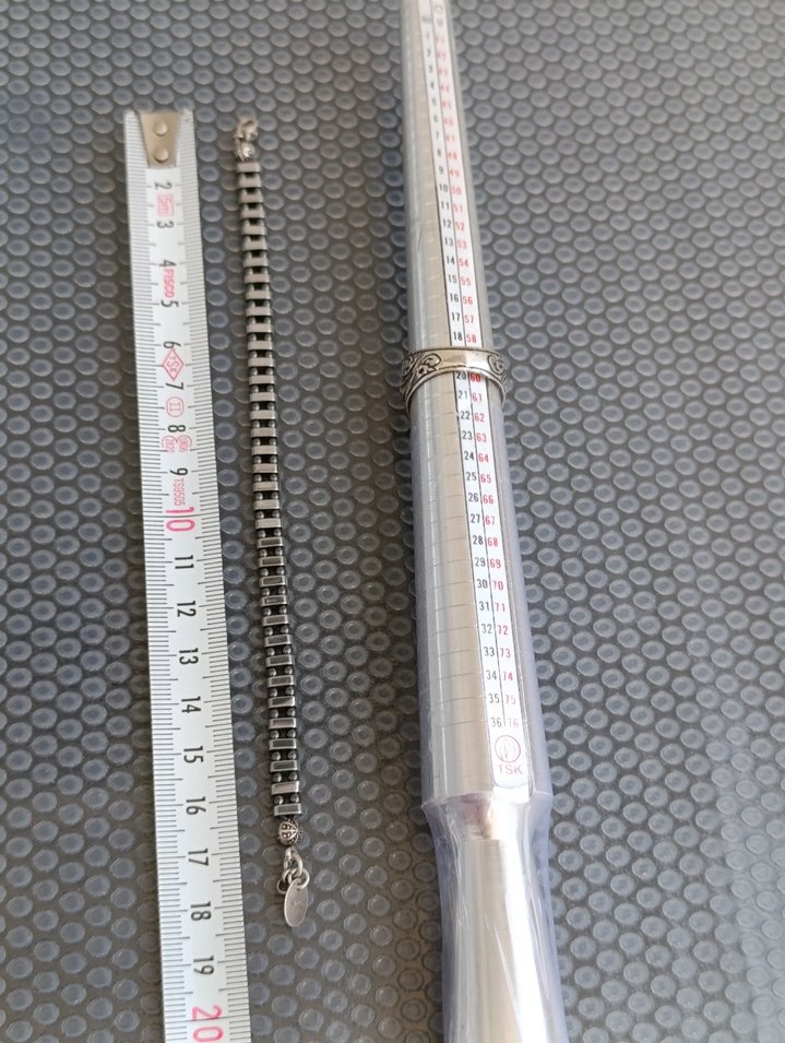 Yakut Taşlı Gümüş Yüzük ve Hematit Bilek - Görsel 5