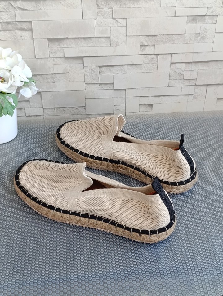 Bej Erkek Espadril Ayakkabı - Görsel 4