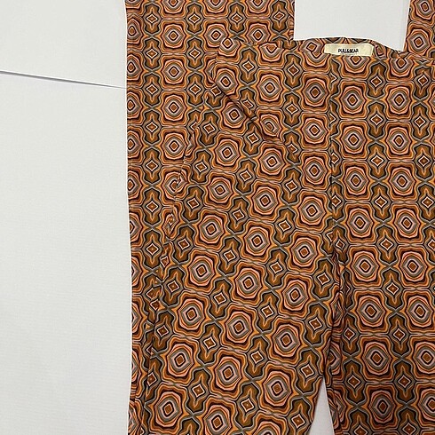 Pull and Bear Pull bear pantolon desenli