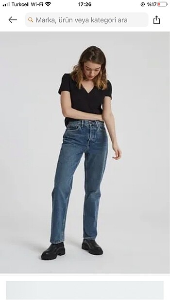 straight jean