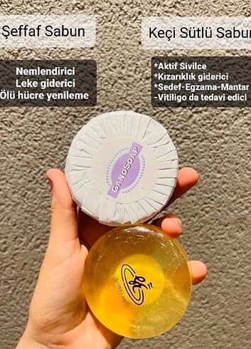 Şeffaf sabun