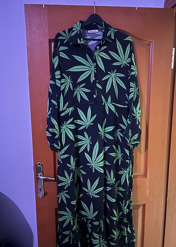 Uzun Kollu Düğmeli Batik Desenli Gömlek - Görsel 3