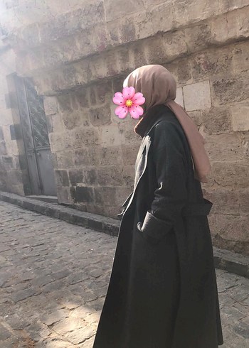 Antrasit Uzun Kışlık Kaban - Görsel 3