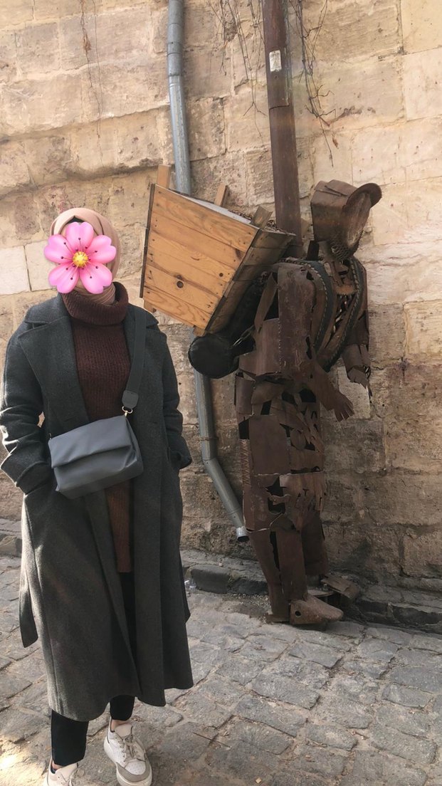 Antrasit Uzun Kışlık Kaban - Görsel 2