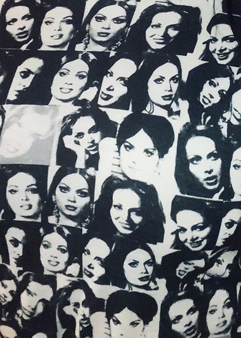 vintage türkan şoray crop - Görsel 3