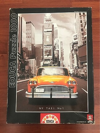 1000lik New York Taxi Puzzle