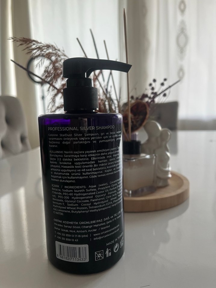 Colorinn Silver Şampuan 500ml - Görsel 2